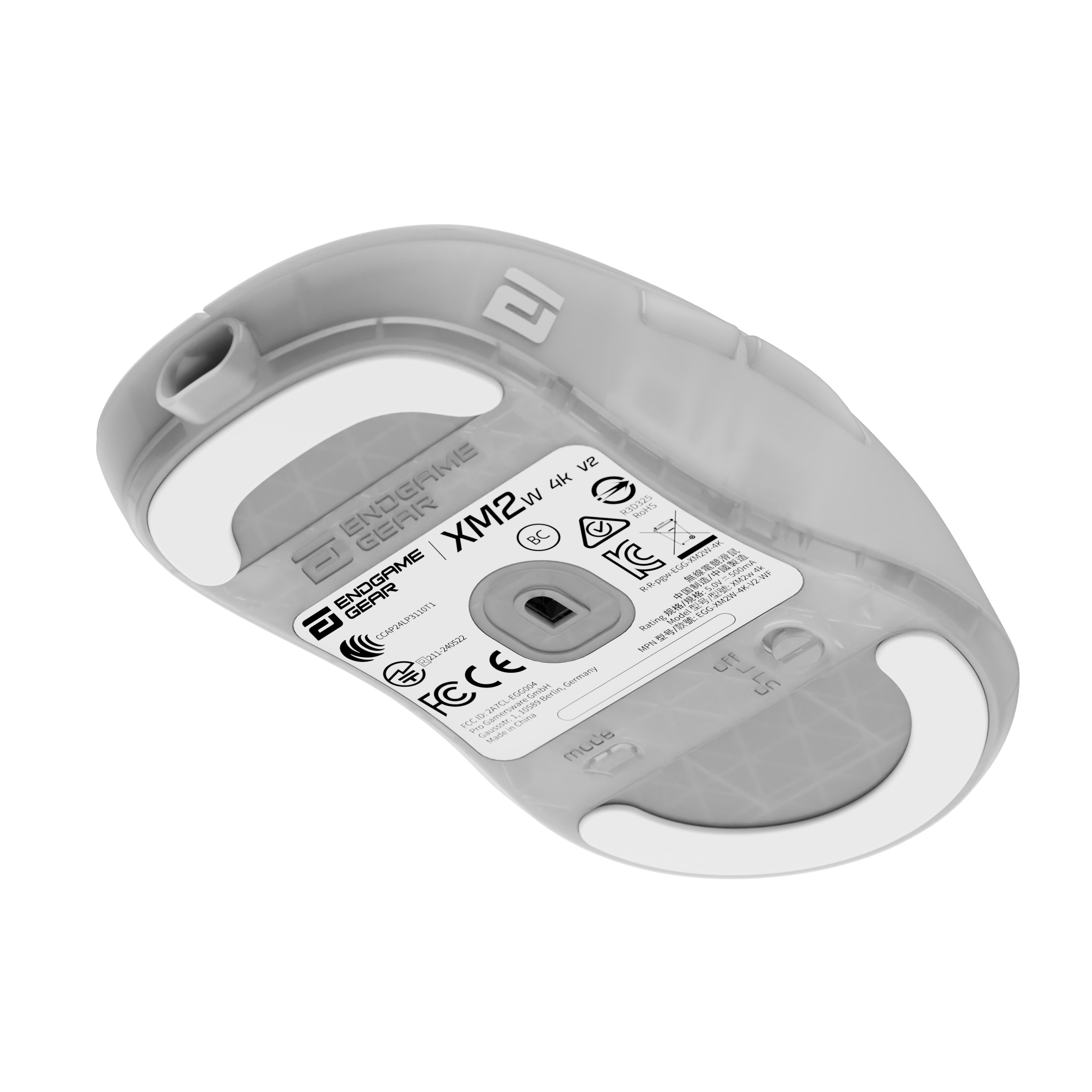 Endgame Gear - Rato Gaming Endgame Gear XM2w 4k V2 Wireless - White Frost