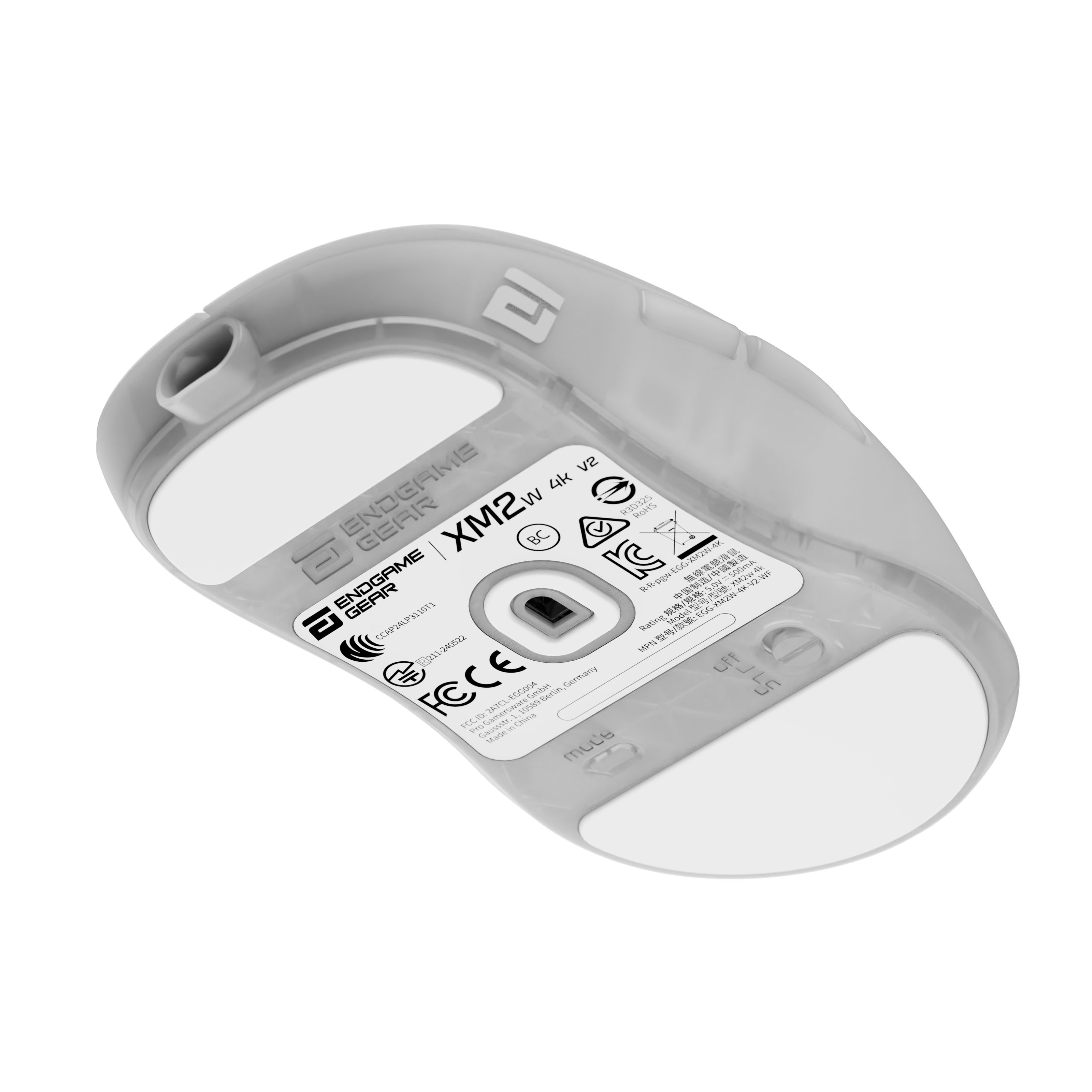 Endgame Gear - Rato Gaming Endgame Gear XM2w 4k V2 Wireless - White Frost