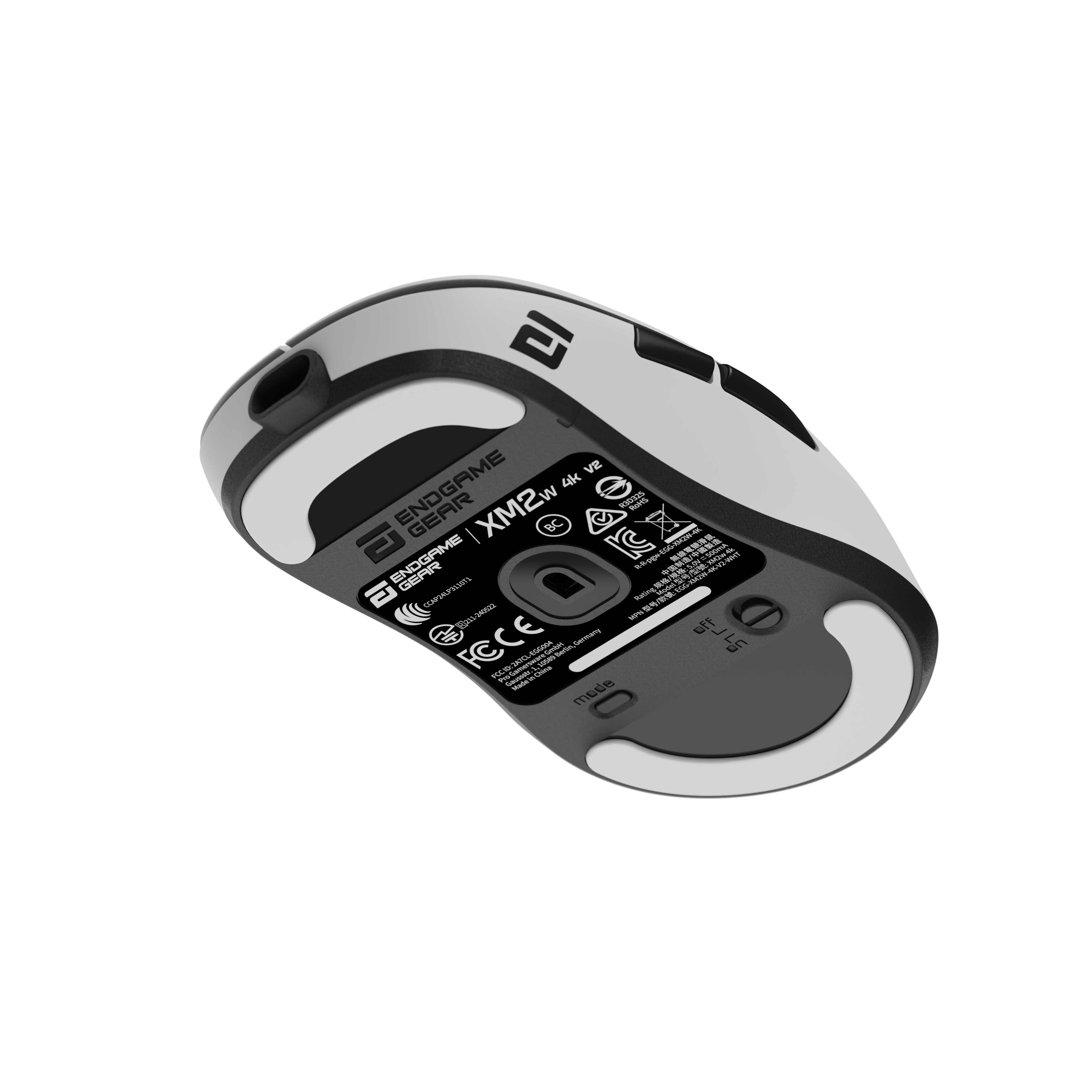 Endgame Gear - Rato Gaming Endgame Gear XM2w 4k V2 Wireless - Branco