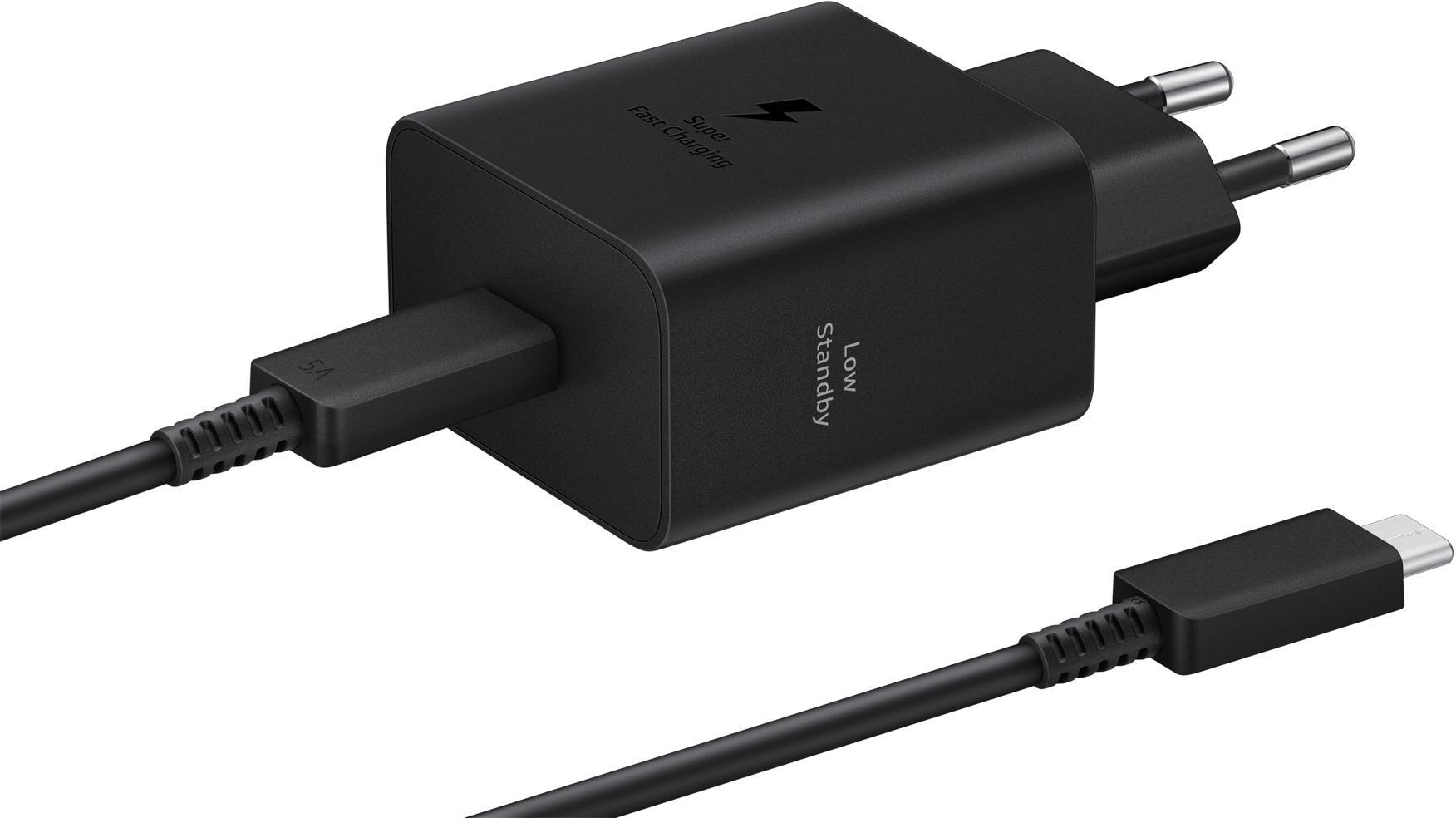 Samsung - Carregador Samsung Super Fast Charger USB-C 45W PD Preto
