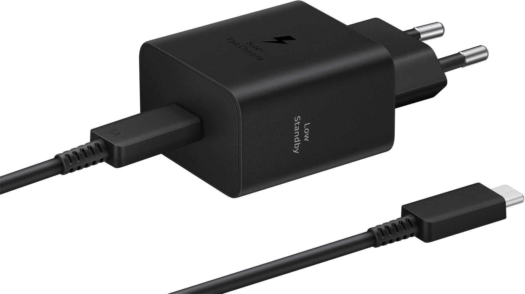 Samsung - Carregador Samsung Super Fast Charger USB-C 45W PD Preto