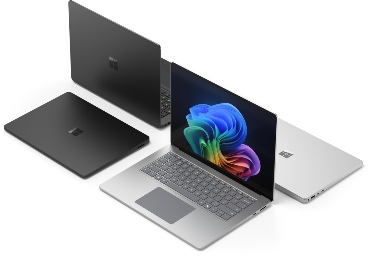 Microsoft - Microsoft Surface Laptop 7 Copilot+ PC 15" Intel Core Ultra 5 236V (8 Cores) 16GB RAM 512GB SSD Wi-Fi 7 Windows 11 Pro Preto