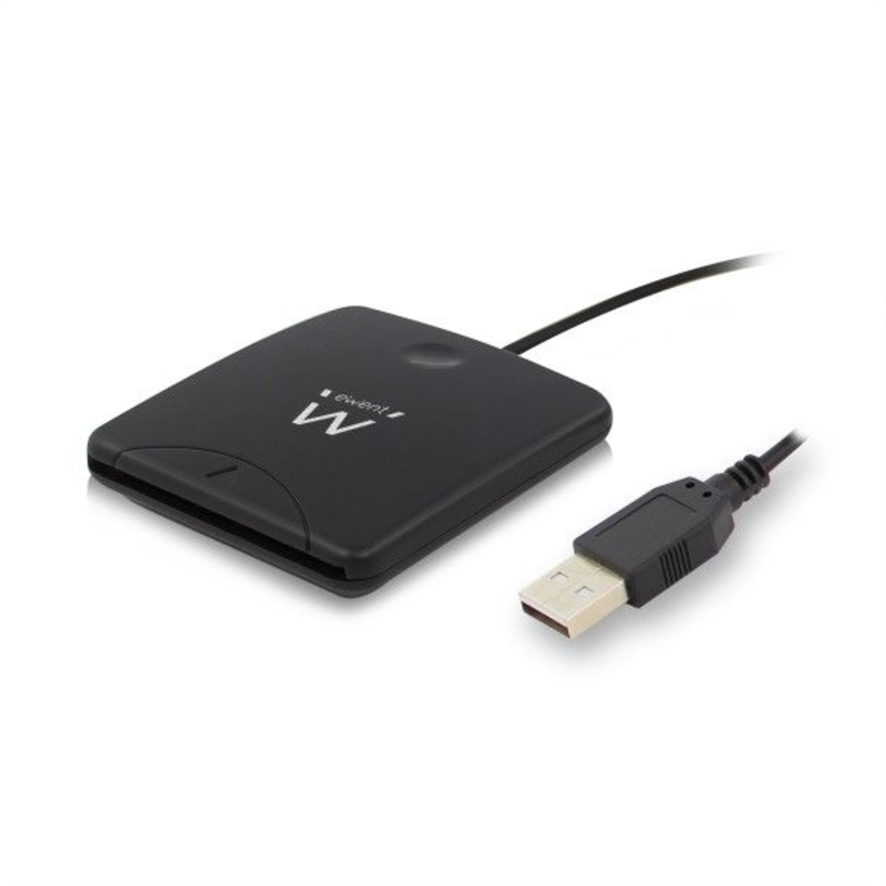 Ewent - Leitor de Cartões de Cidadão Ewent USB 2.0 Preto
