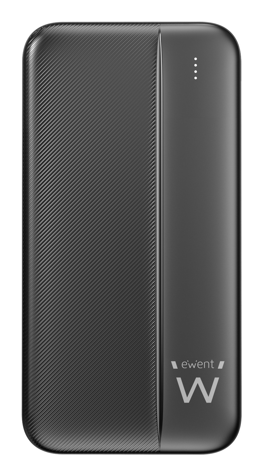 Ewent - Powerbank Ewent EW1161 10000mAh Thin PD 22.5W Fast Charging Preta