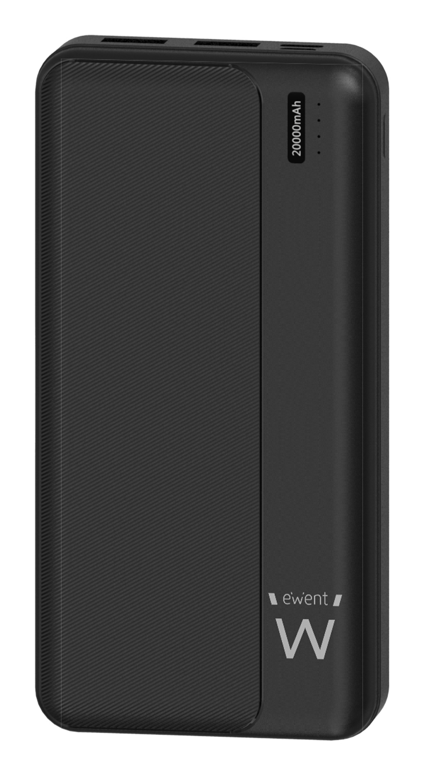 Picture of Picture of Powerbank Ewent EW1163 20000mAh PD 22.5W Fast Charging Preta