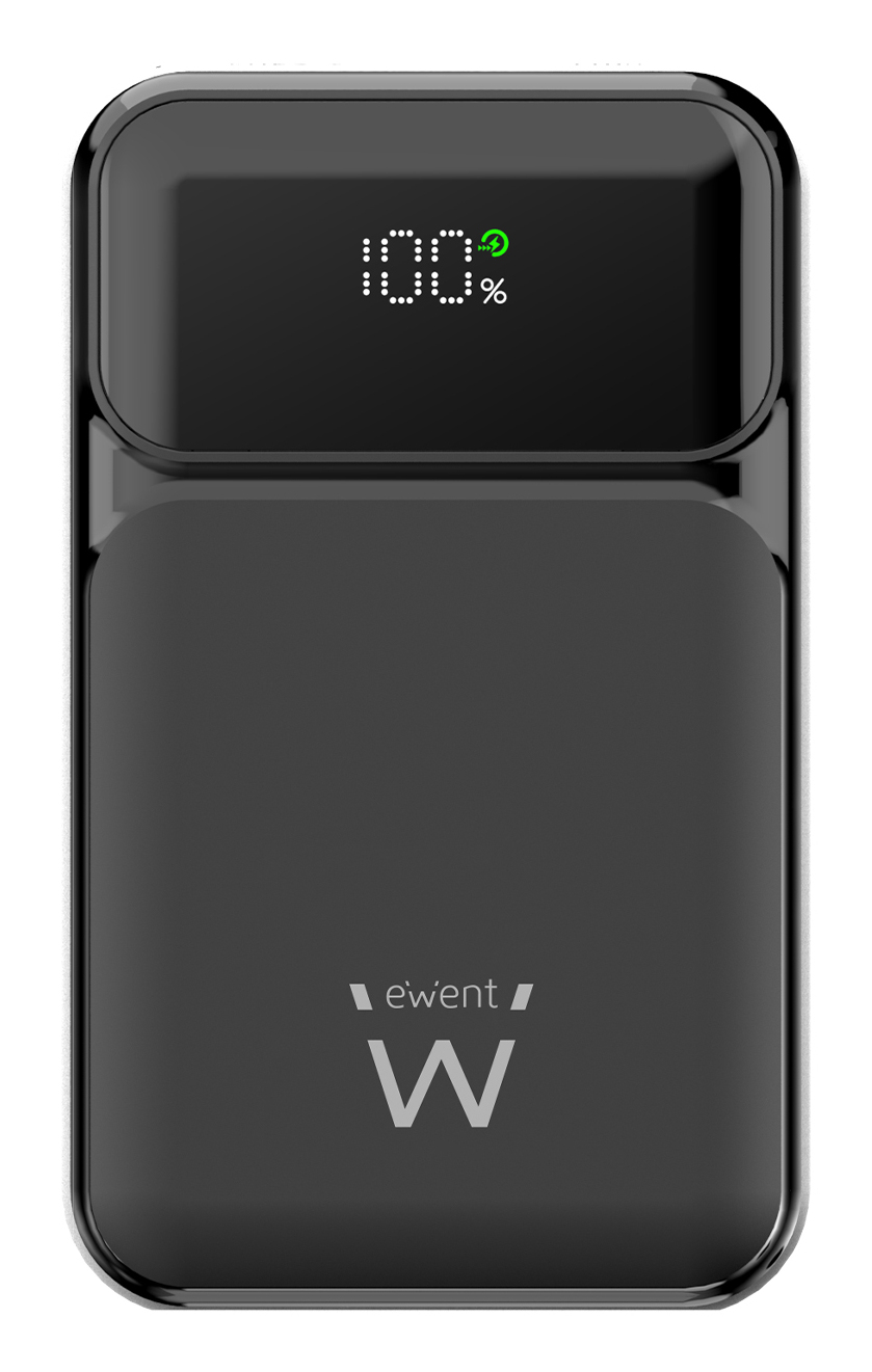 Picture of Picture of Powerbank Ewent EW1164 20000mAh PD 65W Fast Charging Preta