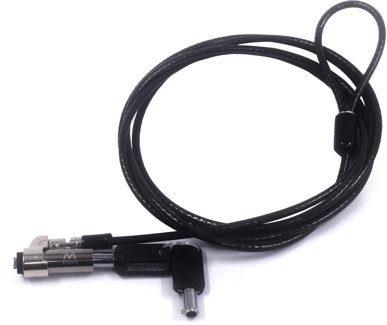 Picture of Picture of Cabo/Cadeado de Segurança Ewent EW1239 NanoSaver 1.8m com Chave