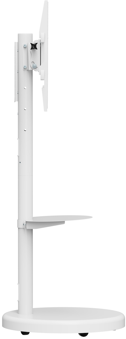Ewent - Suporte Móvel de Chão Ewent EW1550 Heavy-Duty Mobile TV Floor Stand 37" - 86" Branco