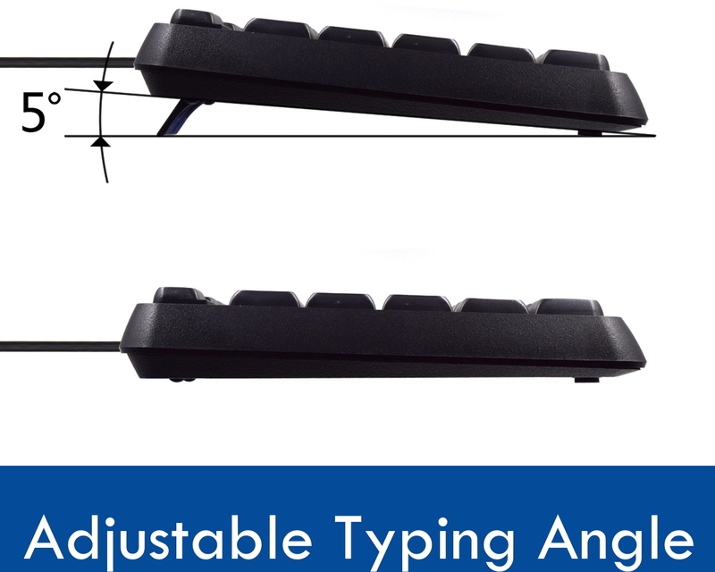 Ewent - Teclado Ewent Business USB Quiet Typing PT Preto