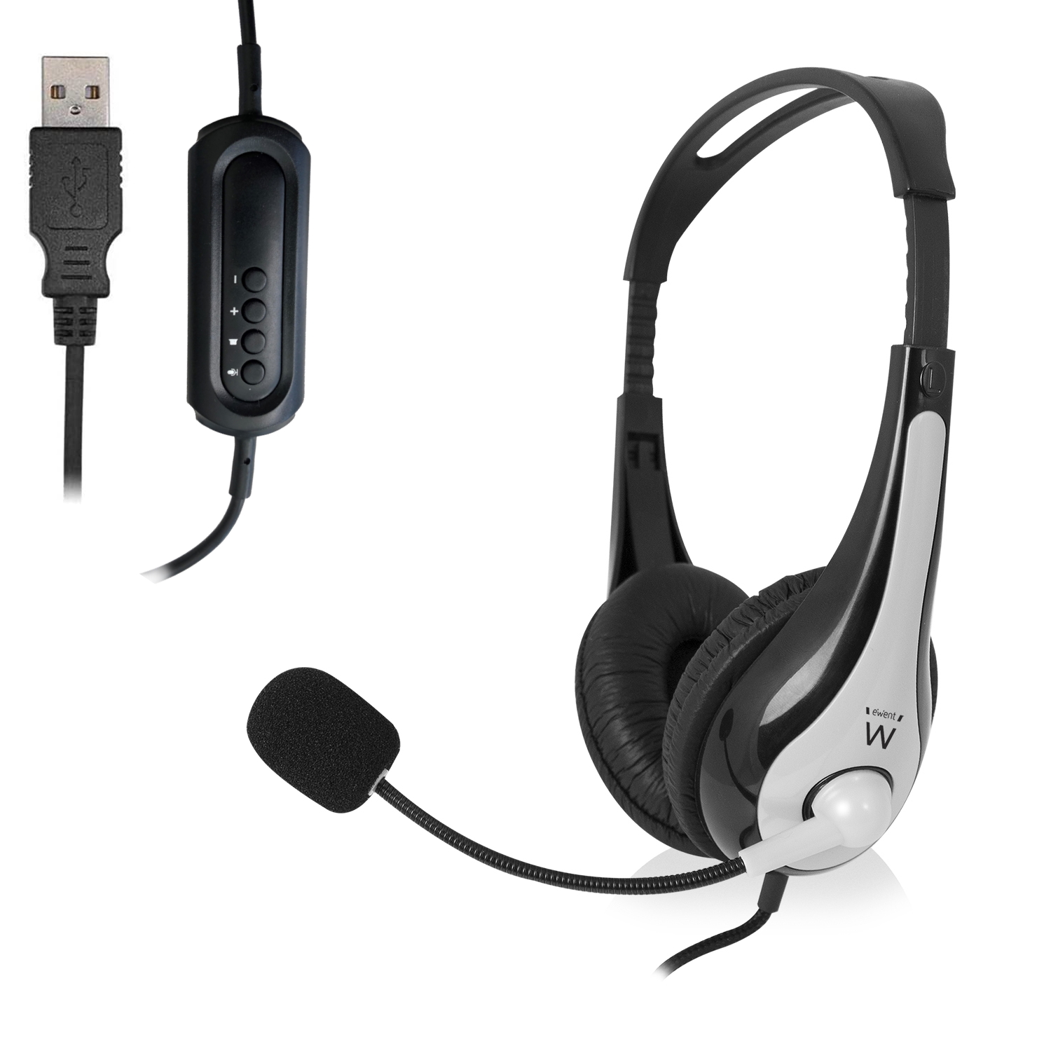 Ewent - Headset Ewent EW3565 USB