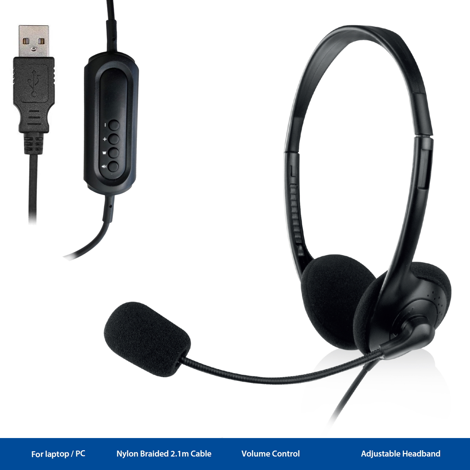 Ewent - Headset Ewent EW3568 USB
