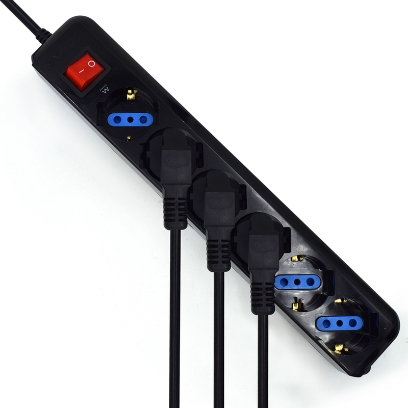 Ewent - Régua Ewent para UPS 6 Tomadas 1.5 M