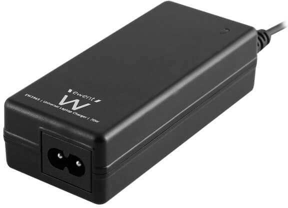 Ewent - Carregador de Portátil Ewent Universal 65W 10 Conectores