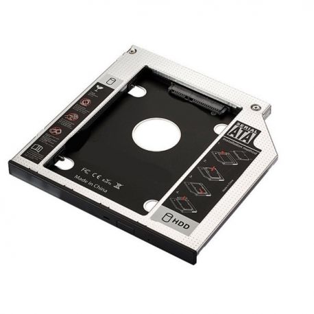 Ewent - Adaptador Gigabit Universal 5.25" para 2.5" Ewent Caddy 9.5mm