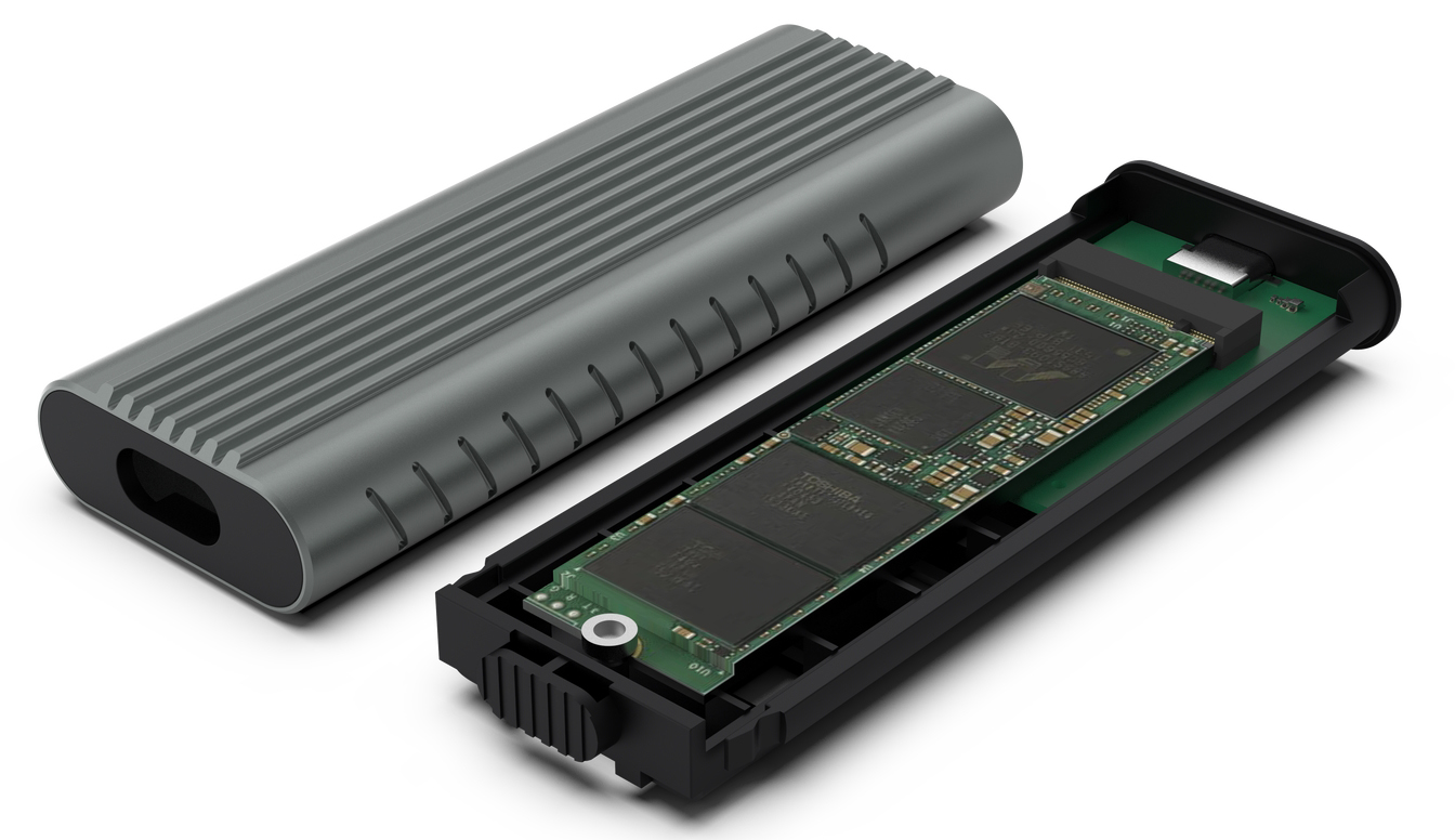 Ewent - Caixa Ewent SSD M.2 NVMe USB-C 3.2 Gen2