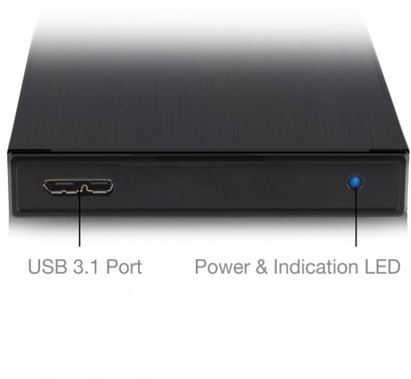 Ewent - Caixa HDD/SSD Ewent 2.5" SATA USB 3.1 Gen 1 Aluminio