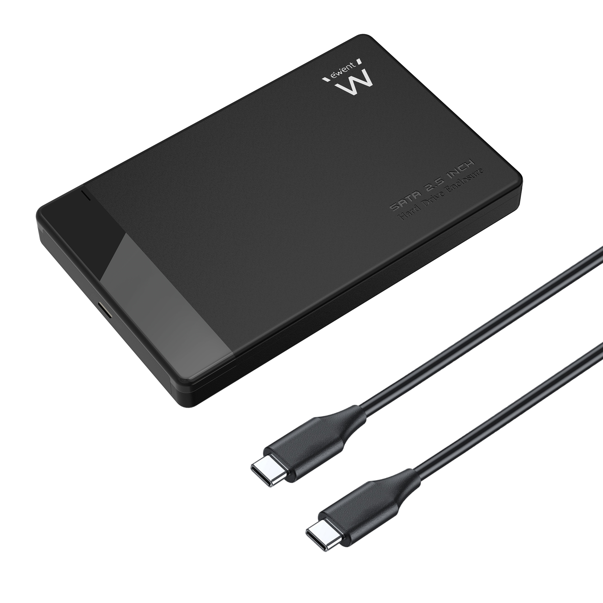 Picture of Picture of Caixa Externa 2.5" Ewent EW7073 USB-C 3.2 Gen1 Screwless SATA HDD/SSD Preta