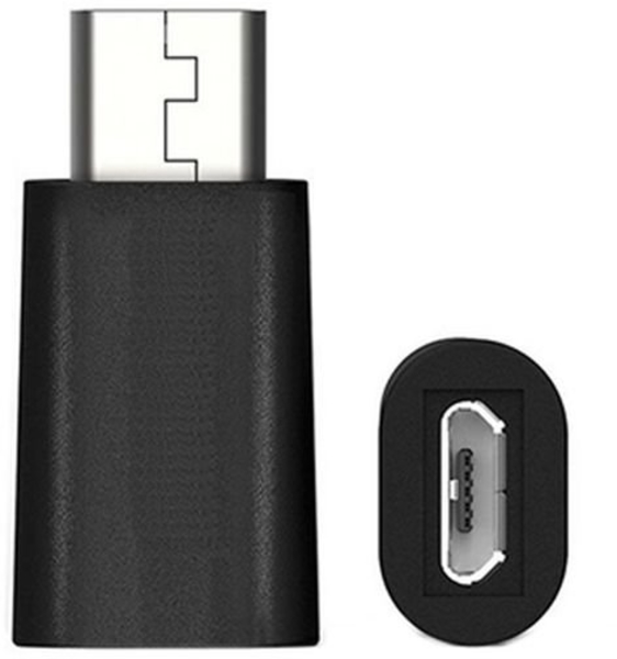 Picture of Picture of Adaptador Gigabit Ewent USB-C Macho > Micro USB Femea Preto