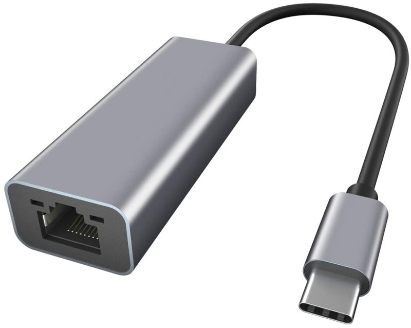 Ewent - Adaptador Gigabit Ewent USB-C > Gigabit Cinza