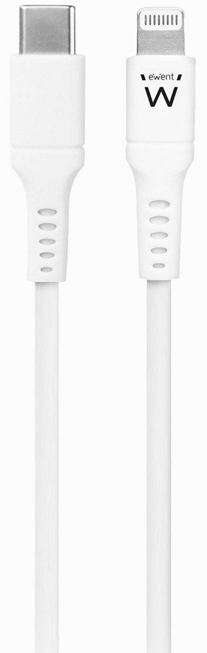 Ewent - Cabo Ewent USB/C para Lightning 2 M Branco