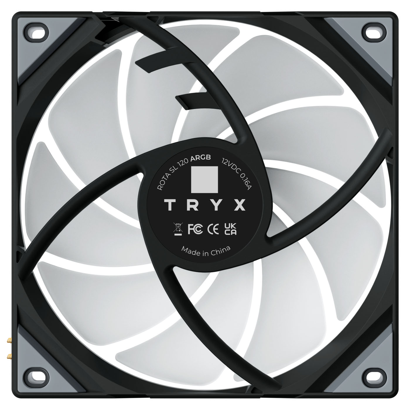 TRYX - Ventoinha TRYX Rota SL ARGB Preto 120mm
