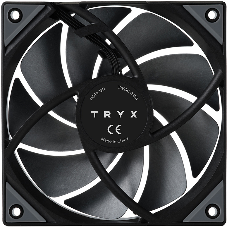 Picture of Picture of Ventoinha TRYX Rota Pro Preto 120mm