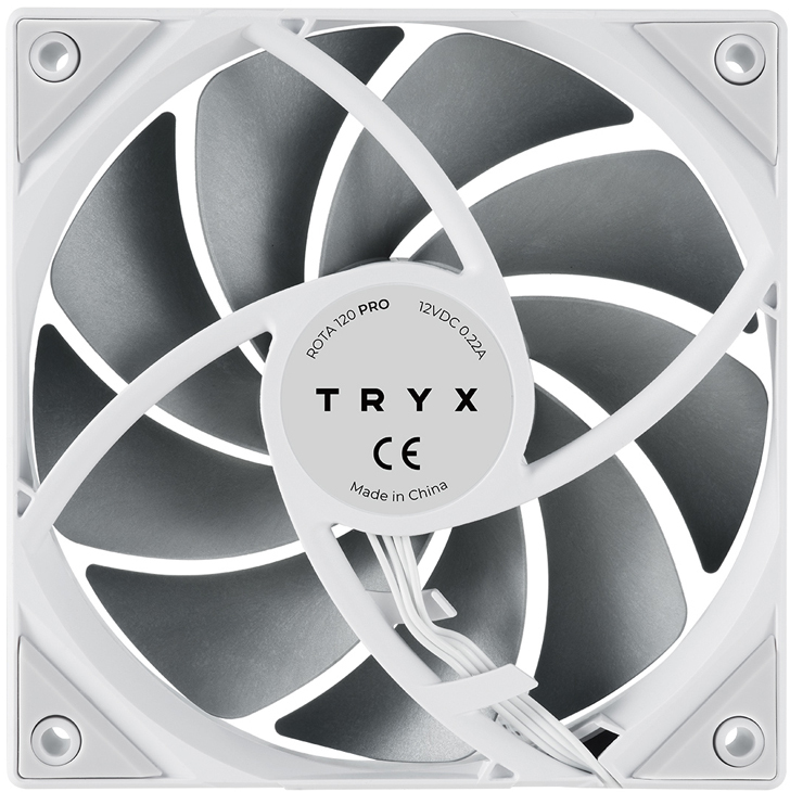 Picture of Picture of Ventoinha TRYX Rota Pro Branco 120mm