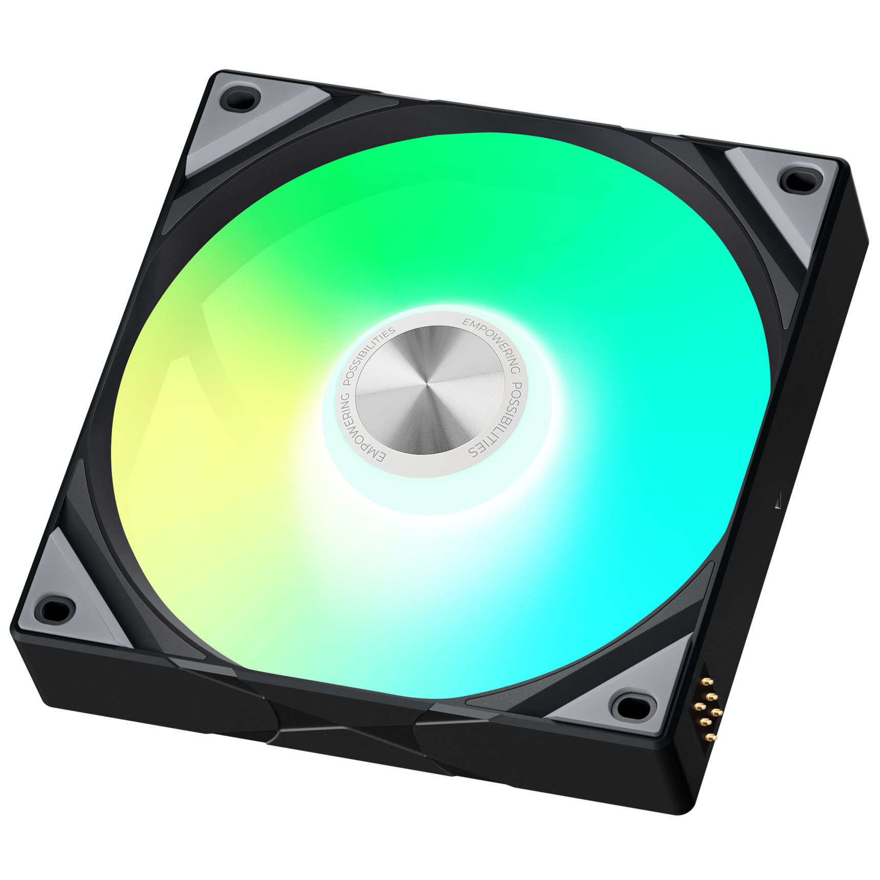 TRYX - Ventoinha TRYX Rota SL ARGB Preto 120mm Reverse Blade (Pack 3)