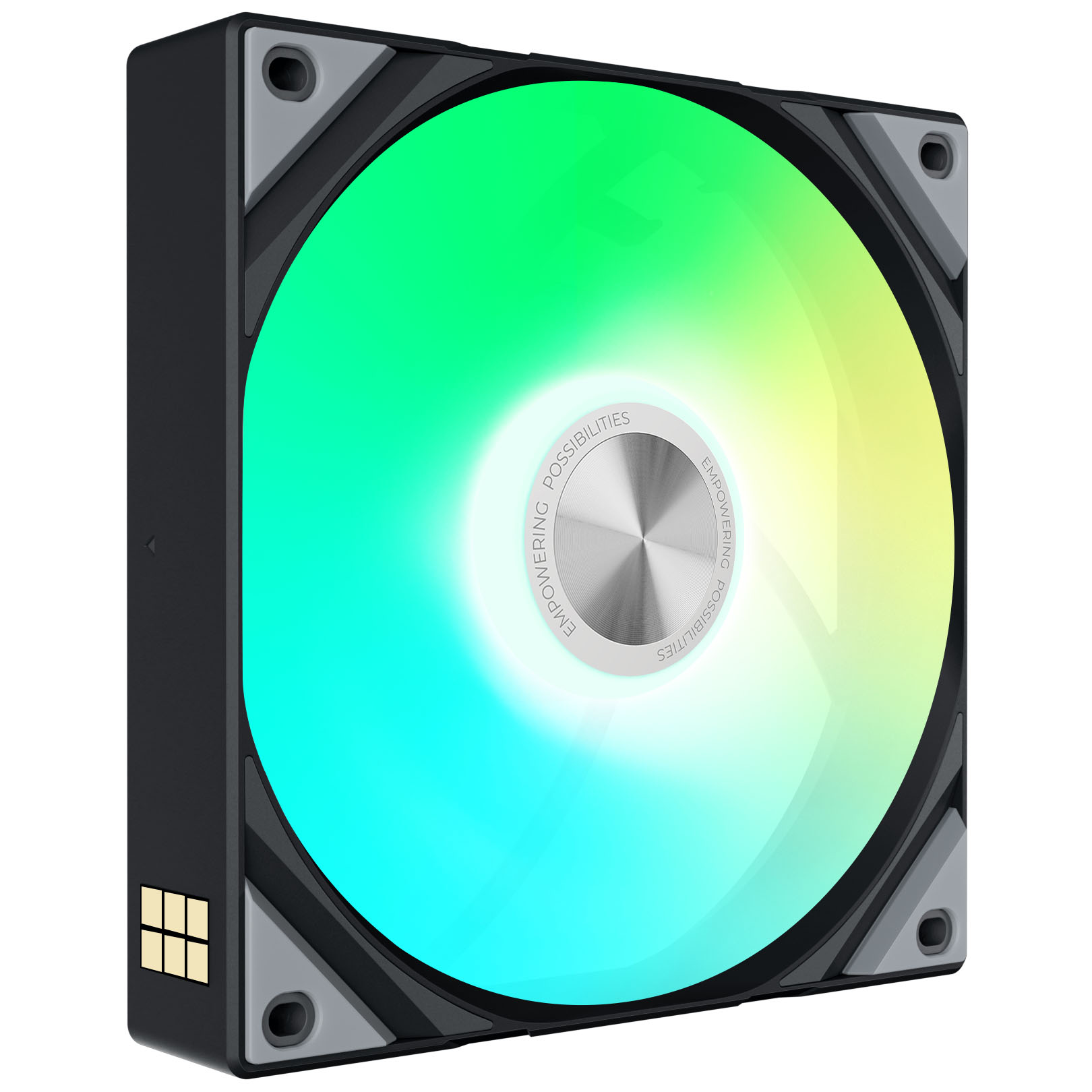 TRYX - Ventoinha TRYX Rota SL ARGB Preto 120mm Reverse Blade (Pack 3)