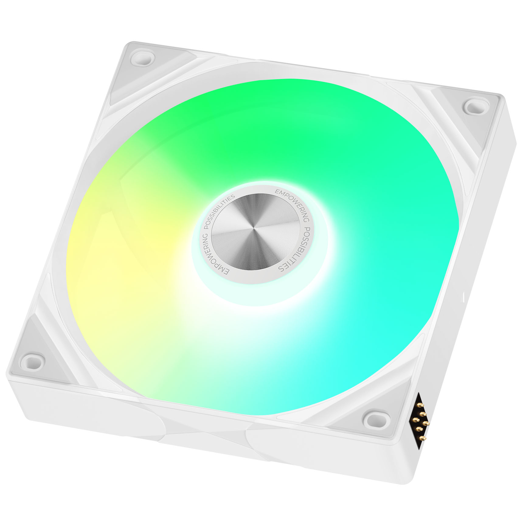 TRYX - Ventoinha TRYX Rota SL ARGB Branco 120mm Reverse Blade (Pack 3)