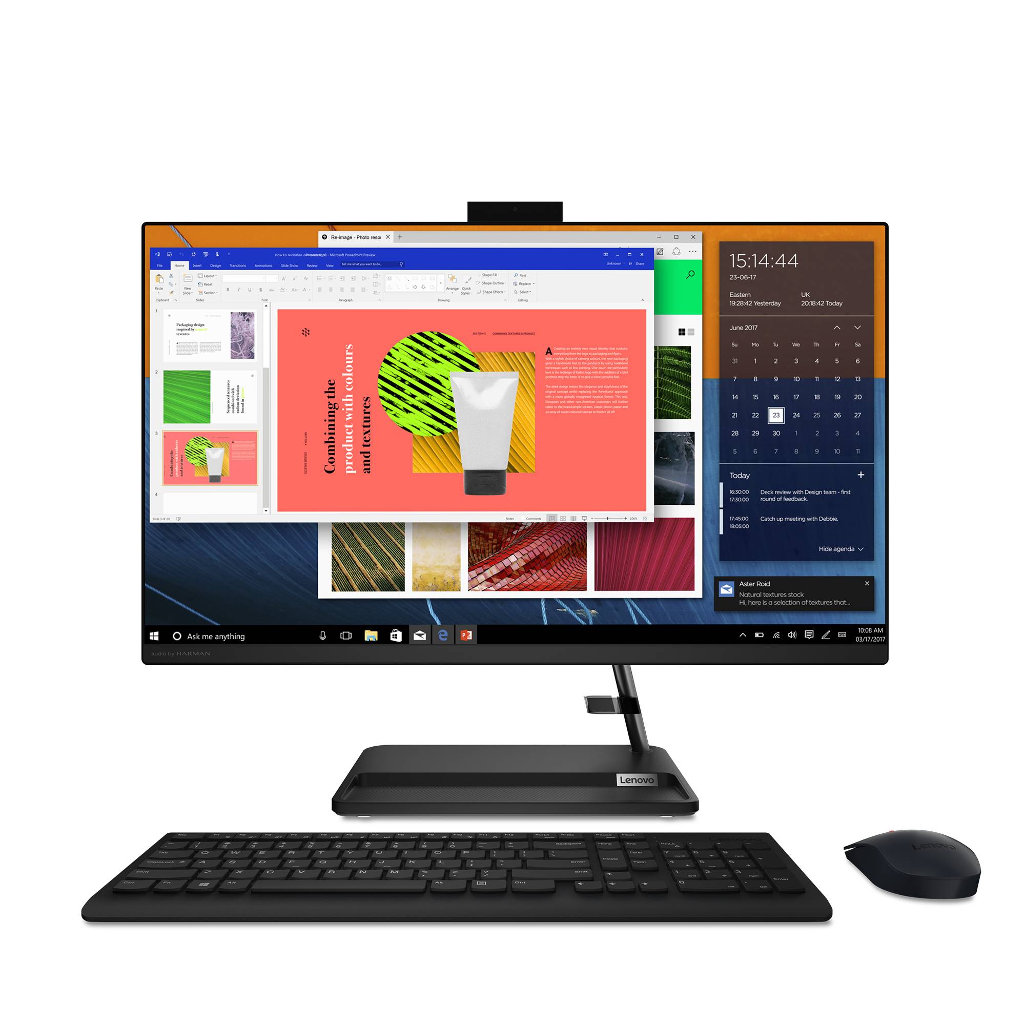 Picture of Picture of Computador All-In-One Lenovo IdeaCentre AiO 3 27ALC6-633 27" R5 7430U 16GB 512GB FHD + Teclado + Rato Wireless