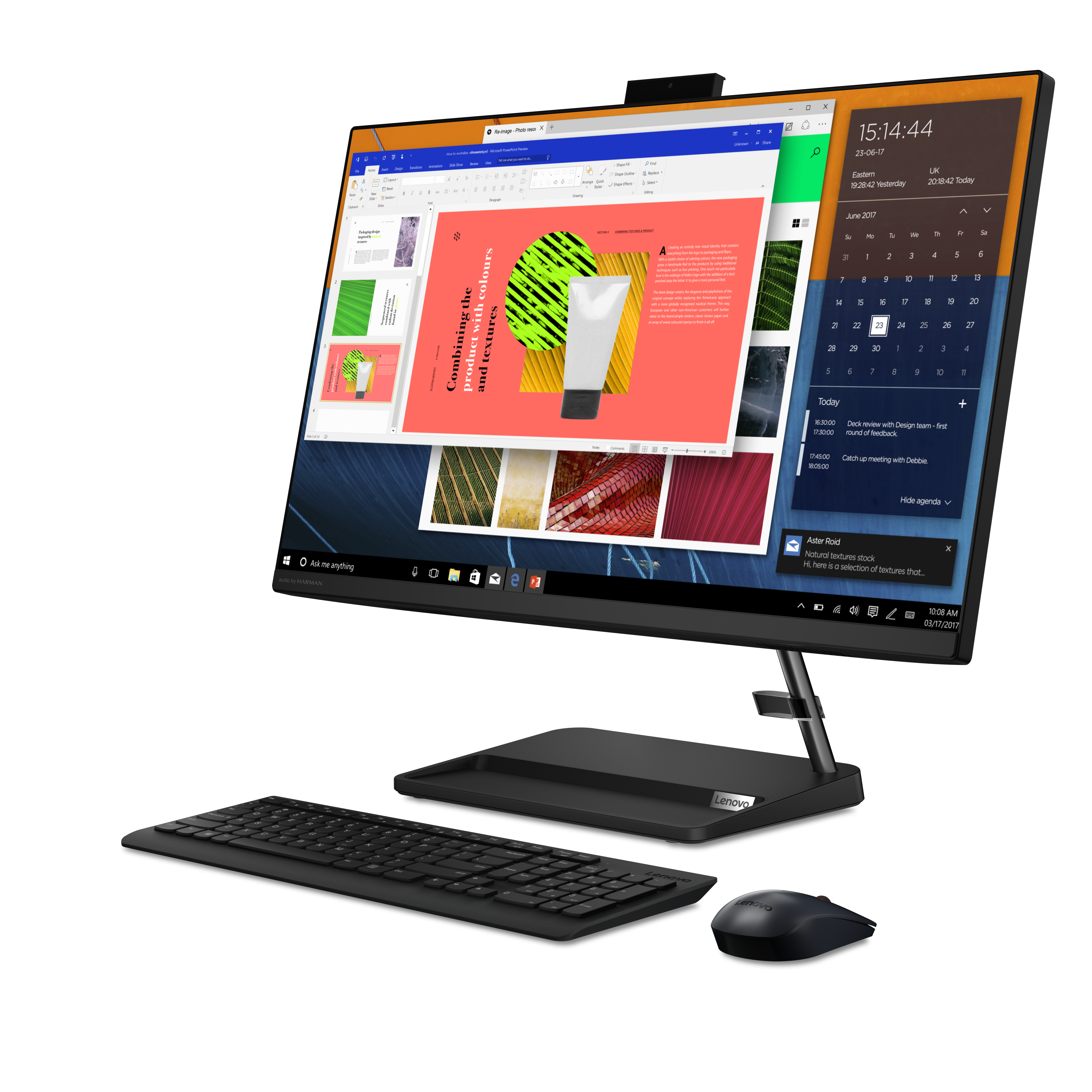 Lenovo - Computador All-In-One Lenovo IdeaCentre AiO 3 27ALC6-633 27" R5 7430U 16GB 512GB FHD + Teclado + Rato Wireless