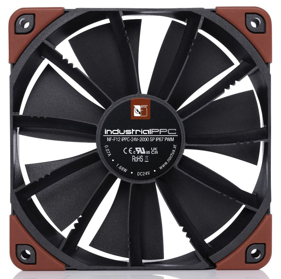 Picture of Picture of Ventoinha Noctua NF-F12 industrialPPC-24V-2000 SP IP67 PWM 120mm