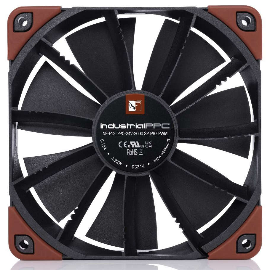 Picture of Picture of Ventoinha Noctua NF-F12 industrialPPC-24V-3000 SP IP67 PWM 120mm
