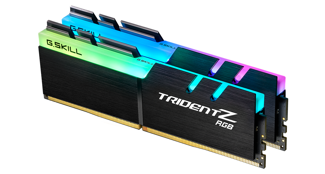 G.Skill - G.Skill Kit 16GB (2 X 8GB) DDR4 3200MHz Trident Z RGB AMD CL16