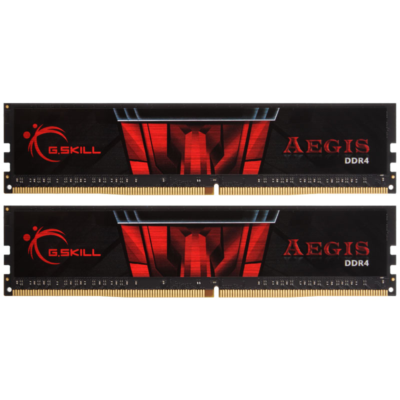 G.Skill - G.Skill Kit 32GB (2 x 16GB) DDR4 3200MHz Aegis CL16