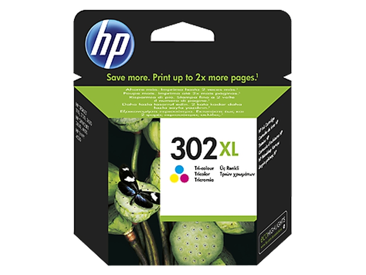 HP - Tinteiro HP 302XL Tricolor