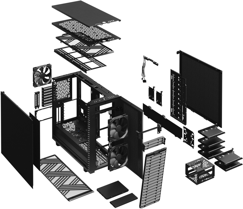 Fractal Design - Caixa E-ATX Fractal Design Define 7 Black