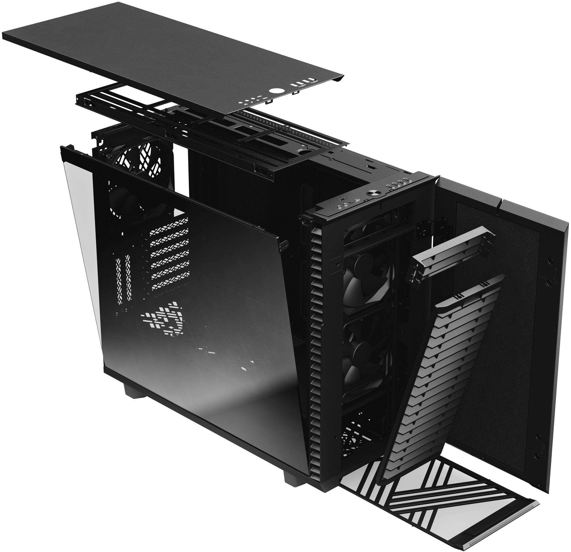 Fractal Design - Caixa E-ATX Fractal Design Define 7 Black TG Dark Tint