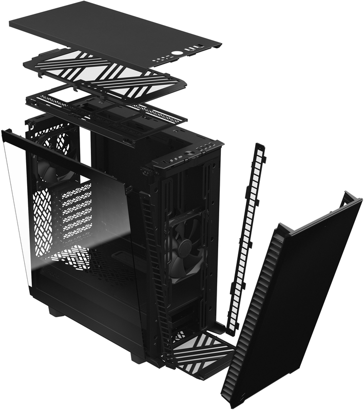 Fractal Design - Caixa ATX Fractal Design Define 7 Compact Black TG Light Tint