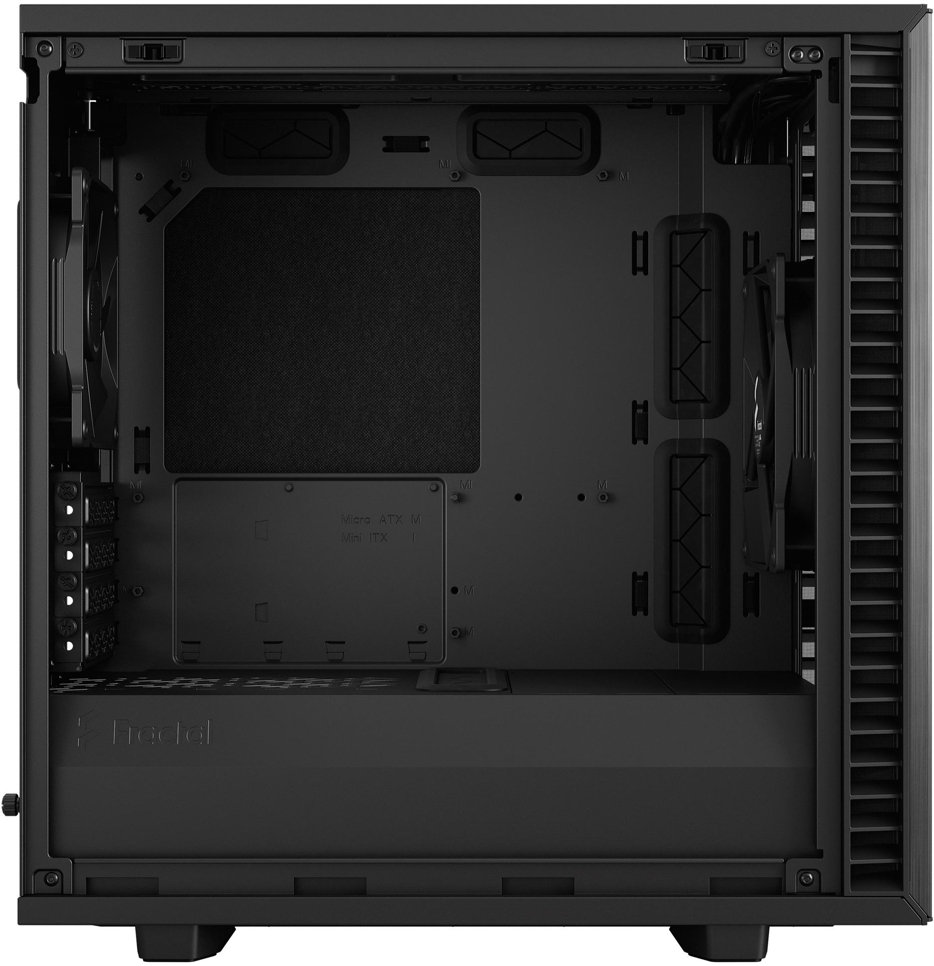 Fractal Design - Caixa Micro-ATX Fractal Design Define 7 Mini Black Solid