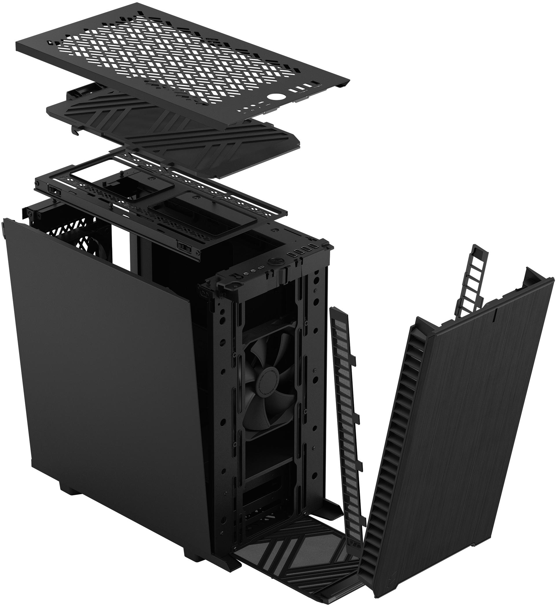 Fractal Design - Caixa Micro-ATX Fractal Design Define 7 Mini Black Solid