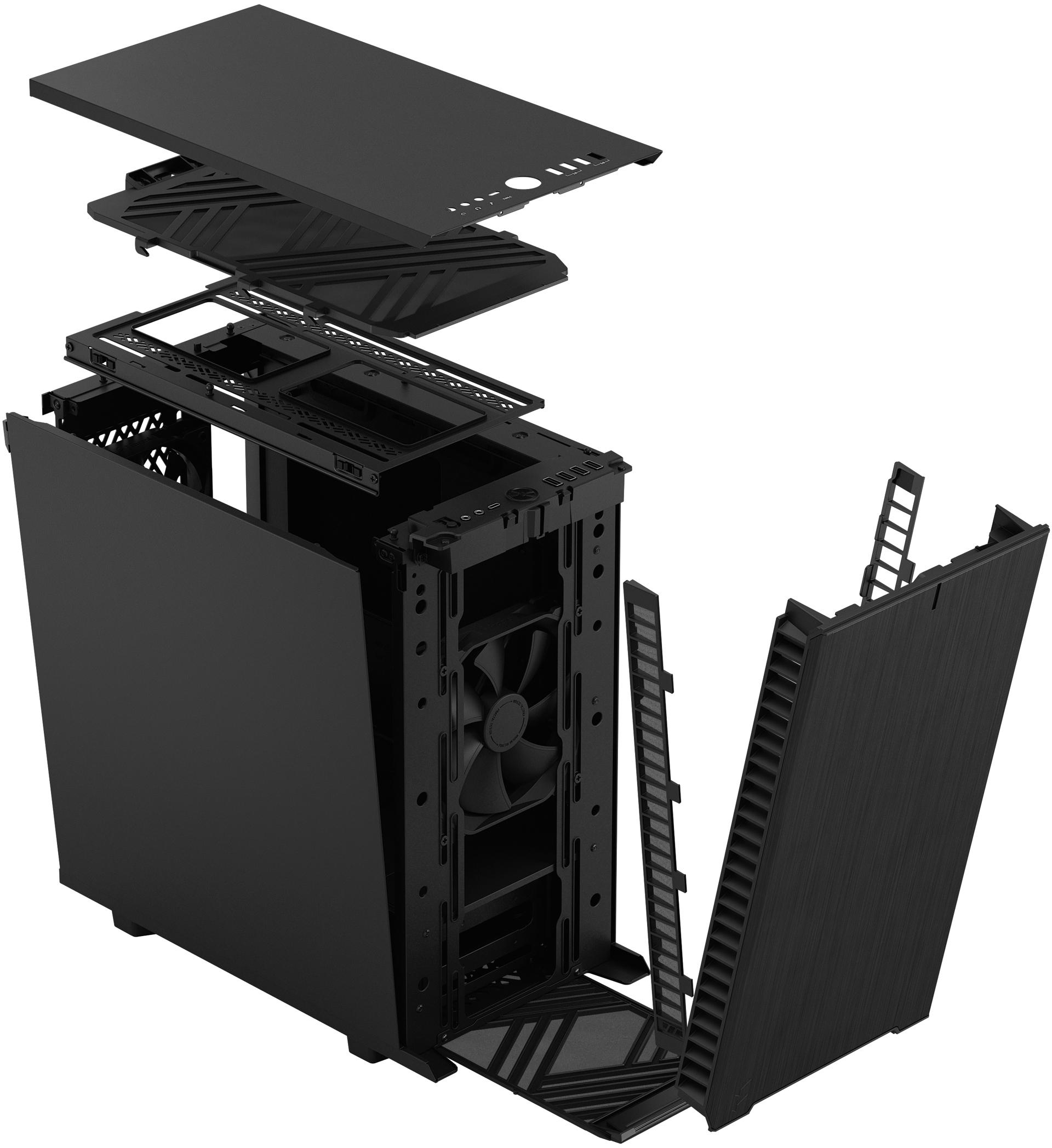 Fractal Design - Caixa Micro-ATX Fractal Design Define 7 Mini Black Solid