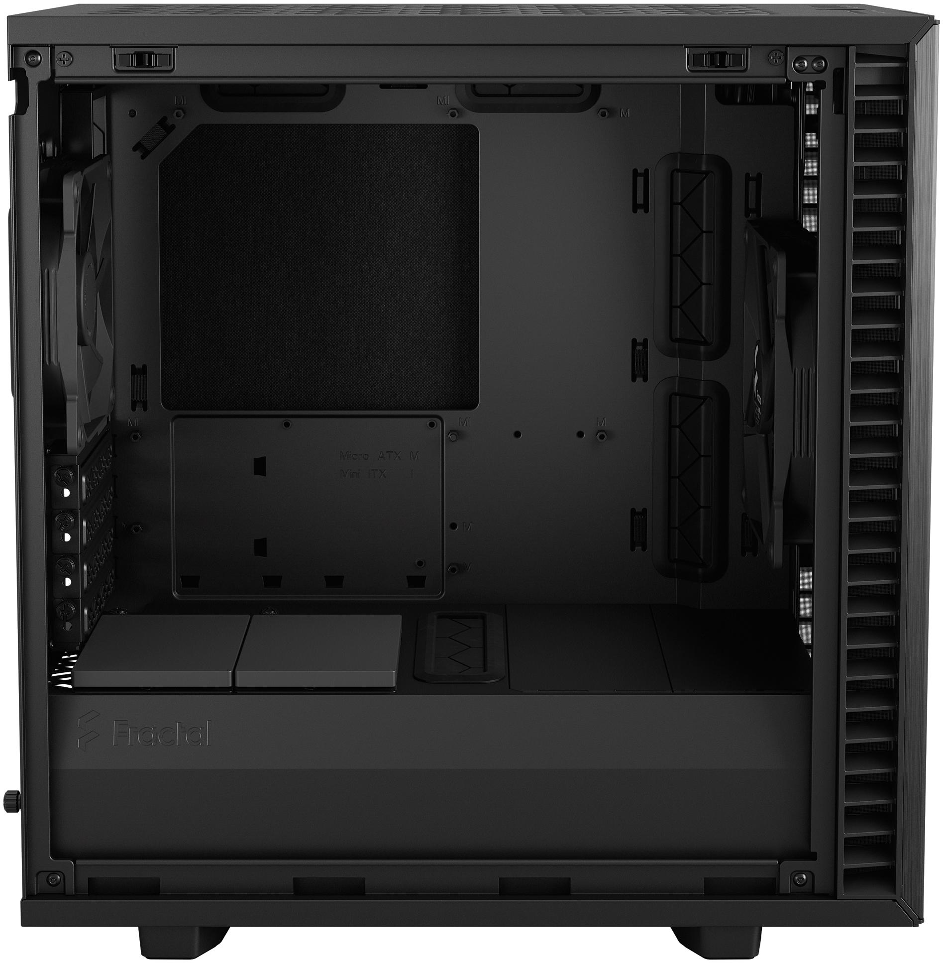 Fractal Design - Caixa Micro-ATX Fractal Design Define 7 Mini Black Solid