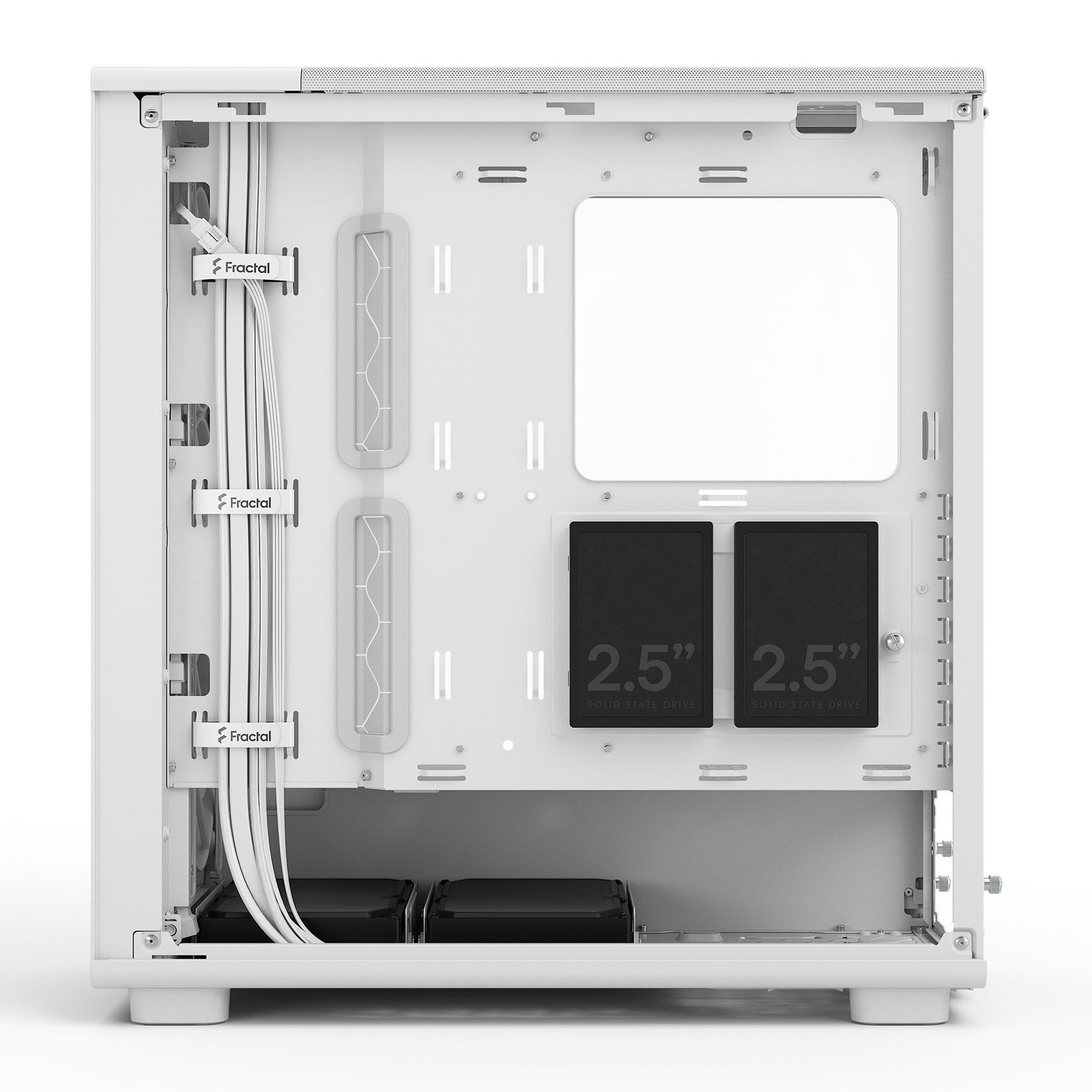Fractal Design - Caixa ATX Fractal Design Epoch White Tempered Glass Light Tint