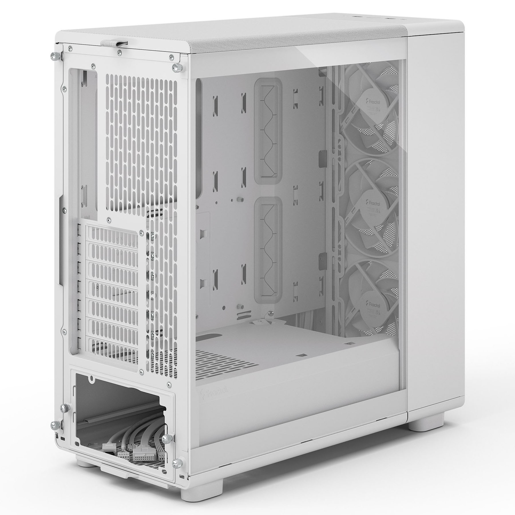 Fractal Design - Caixa ATX Fractal Design Epoch White Tempered Glass Light Tint