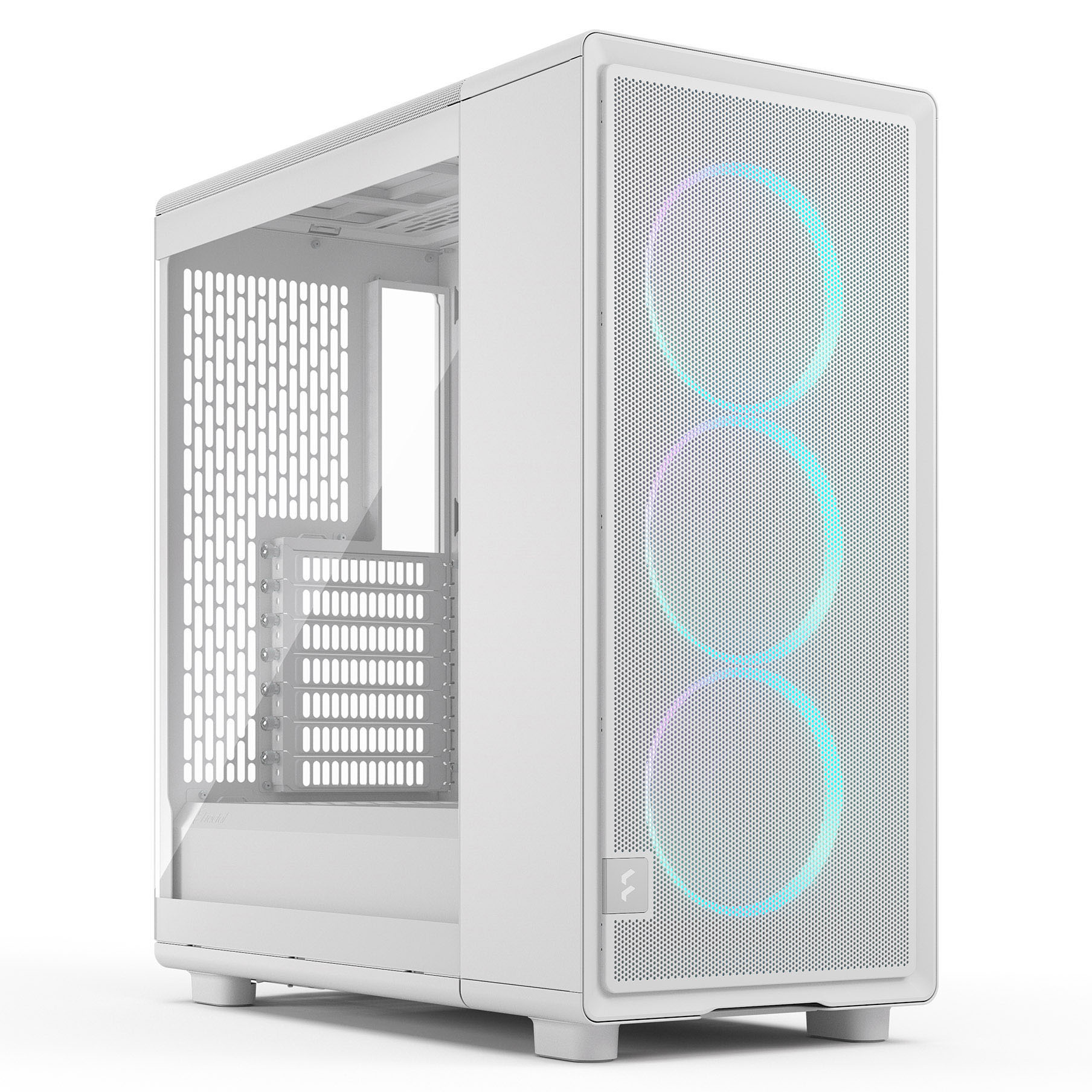 Fractal Design - Caixa ATX Fractal Design Epoch White Tempered Glass RGB Light Tint