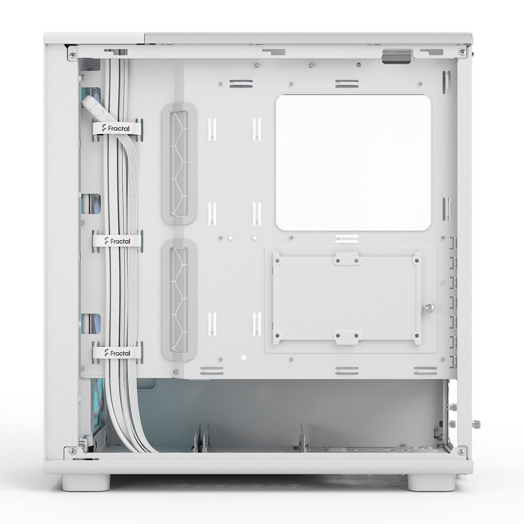 Fractal Design - Caixa ATX Fractal Design Epoch White Tempered Glass RGB Light Tint