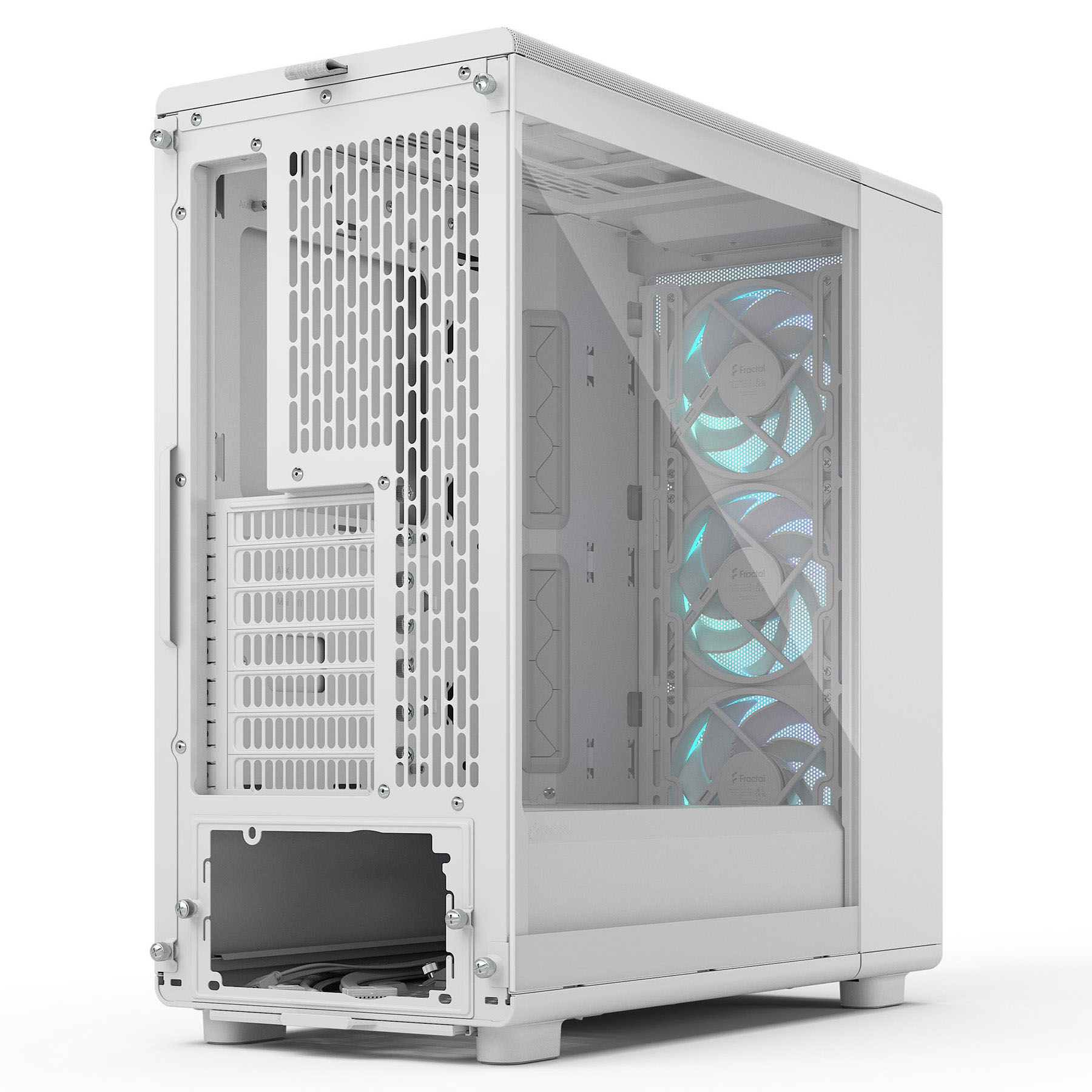 Fractal Design - Caixa ATX Fractal Design Epoch White Tempered Glass RGB Light Tint