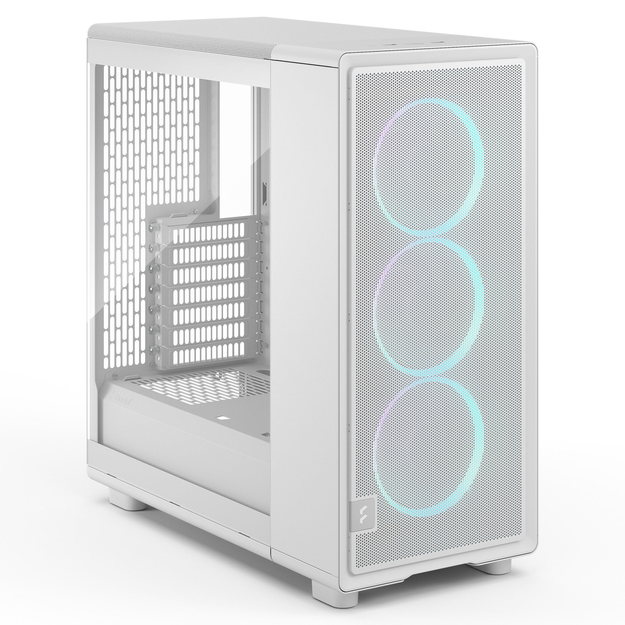 Fractal Design - Caixa ATX Fractal Design Epoch White Tempered Glass RGB Light Tint
